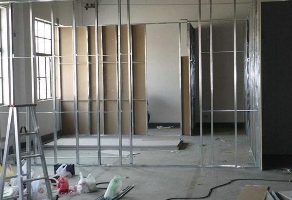 Light steel partition wall keel